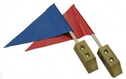 Flag Kit (Pair) - Swing Set Accessories